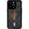 NBA Cleveland Cavaliers Dark Rust iPhone 15 Pro Waterproof Case
